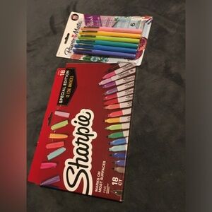 18 count Sharpie and six count Paper Mate Marker Set